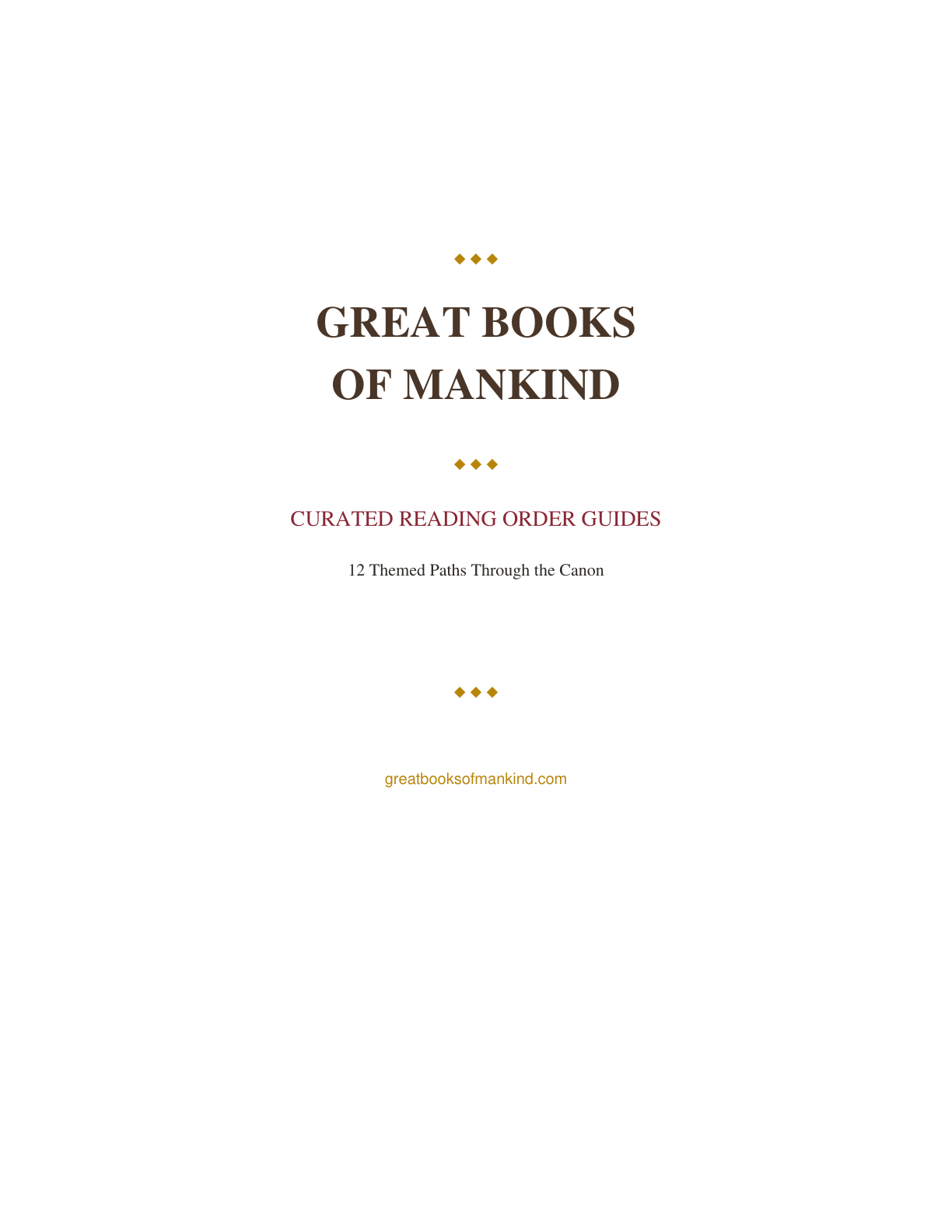 Preview of Curated Reading Guides